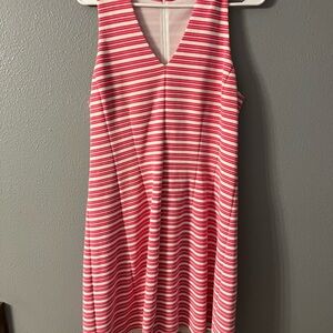 Lilly Pulitzer Vibrant Pink and White Mini Dress
